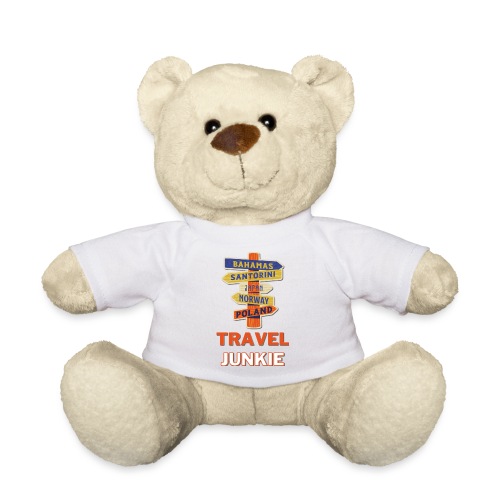 traveljunkie - i like to travel - Teddy