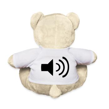 Music Volume - Teddy - Weiß - Hinten