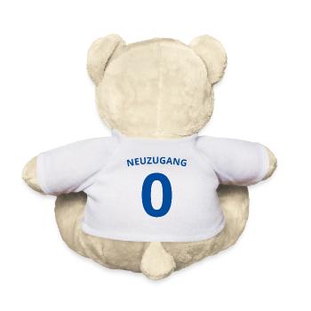 Baby Neuzugang - Geschenk zur Geburt - Teddy - Weiß - Hinten