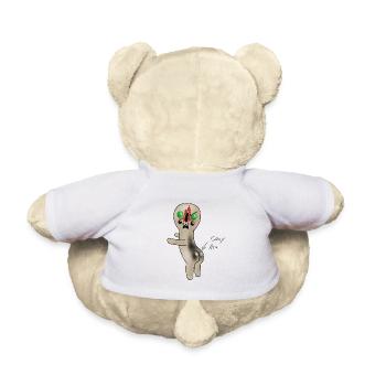 SCP-173 Sexy - Teddy - Weiß - Hinten