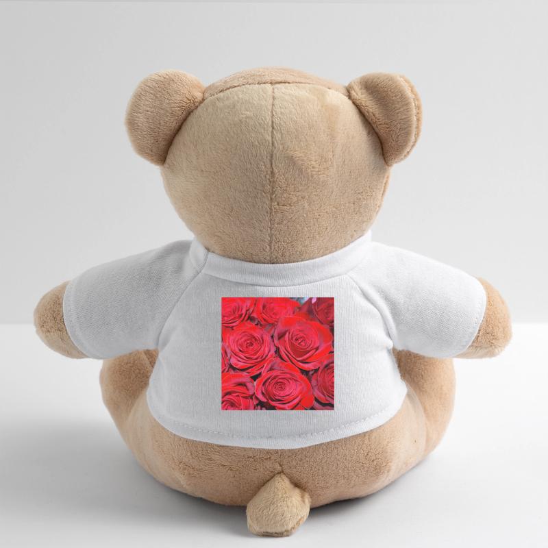 Phone cases with flower pattern Teddy Bear