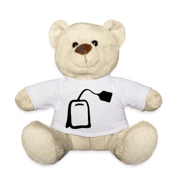 Teebeutel - Teddy - Weiß - Vorne