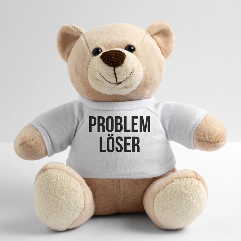 Problemlöser ! Spruch Geschenk Teddy
