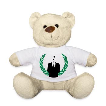 anonymous color - Teddy Bear - white - Front