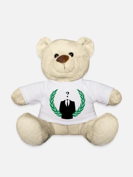 anonymous color - Nounours - blanc