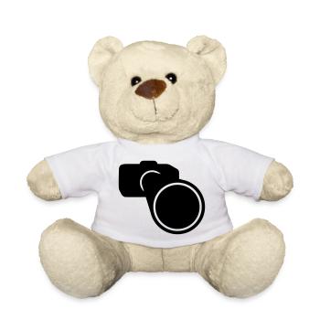 Caméra / / appareil photo numérique / / SLR / / - Nounours - blanc - Devant