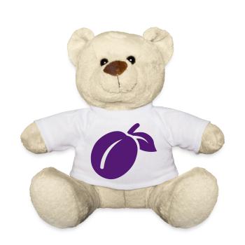 Prune - Nounours - blanc - Devant