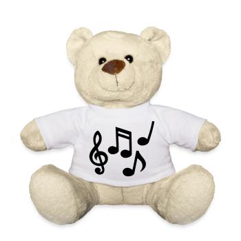 noten - Teddy - Weiß - Vorne