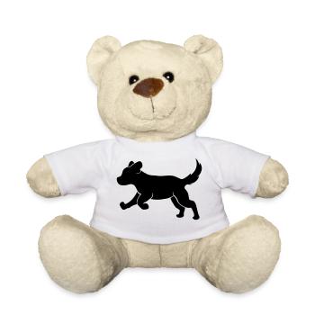 Cute Dog Puppy Offspring Dog Baby - Teddy Bear - white - Front