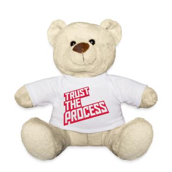 trust the process Zitat - Teddy - Weiß - Vorne