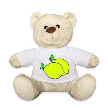 lemons - Teddy Bear - white - Front