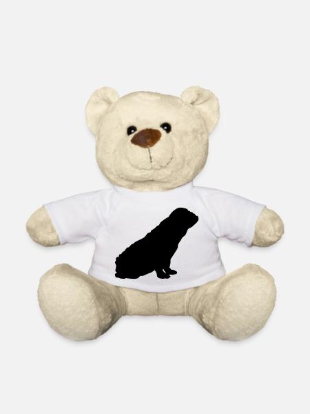 Bouledogue français Silhouette 1 - Nounours - blanc