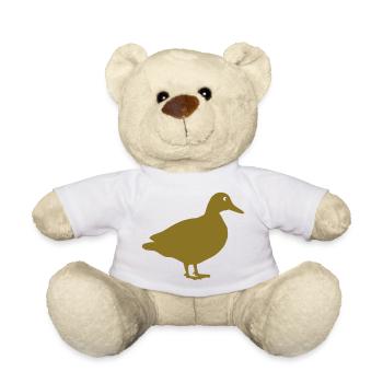 ente - Teddy - Weiß - Vorne
