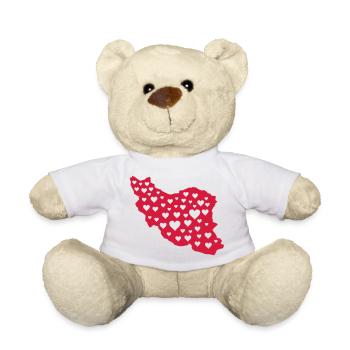 Iran Amour - Nounours - blanc - Devant
