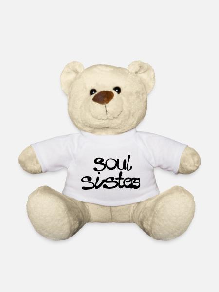 Soul Sisters - Teddy Bear - white