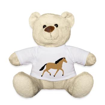 Pferd vektor - Teddy - Weiß - Vorne
