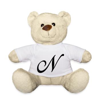 N - Teddy Bear - white - Front