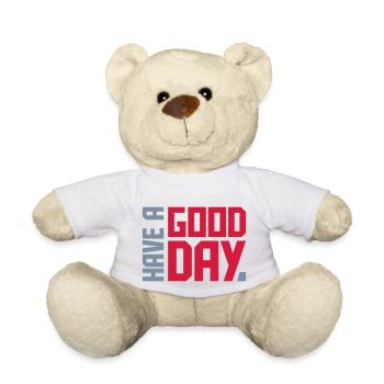 have a good day - Teddy - Weiß - Vorne