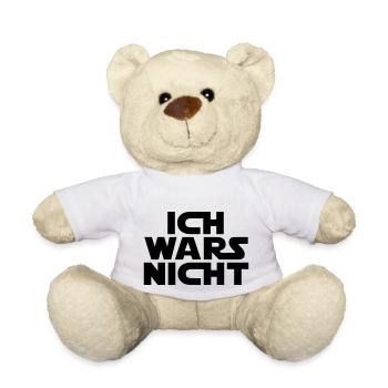 Ich war's nicht! - Teddy - Weiß - Vorne