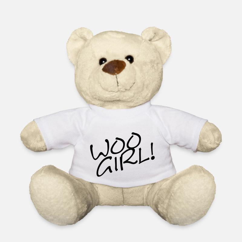 WOO GIRL! - Teddy - Weiß
