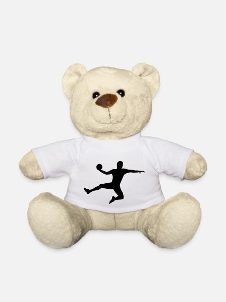 Handball - Teddy - Weiß
