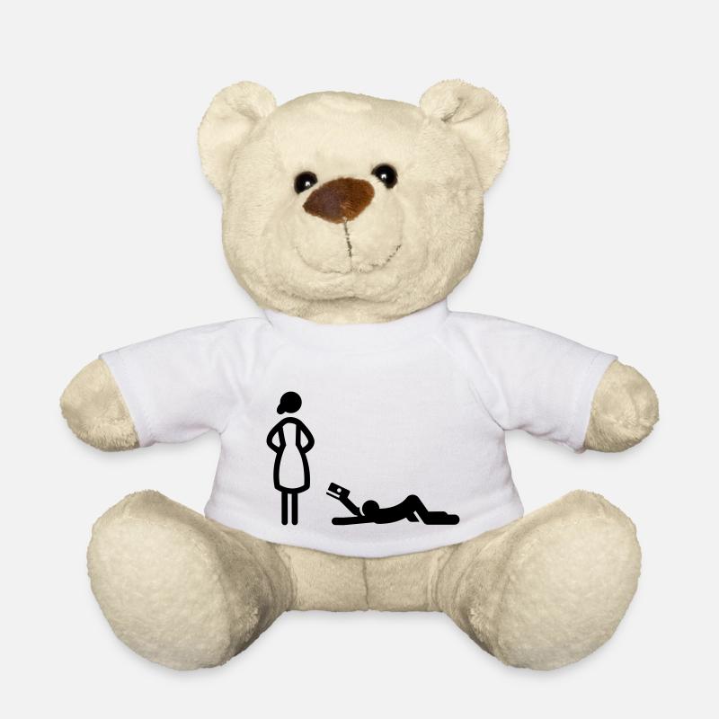 Hochzeit - Teddy - Weiß