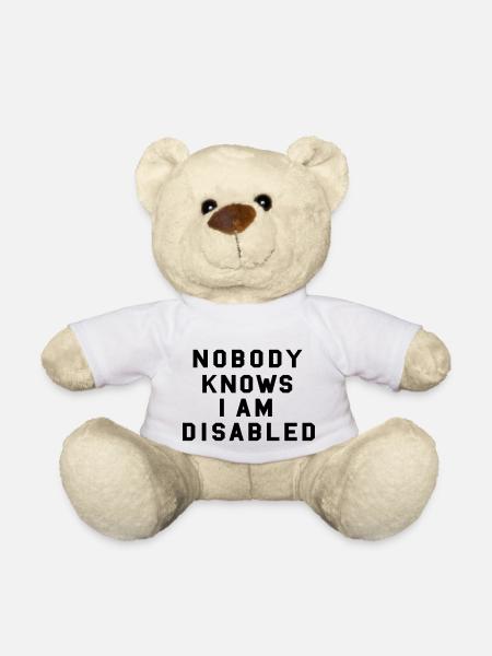 inclusion party shirt - Teddy Bear - white