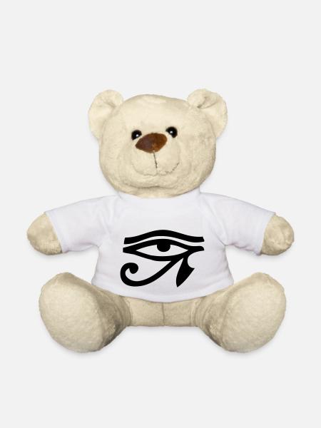 Eye Of Horus / Auge des Horus - Teddy - Weiß