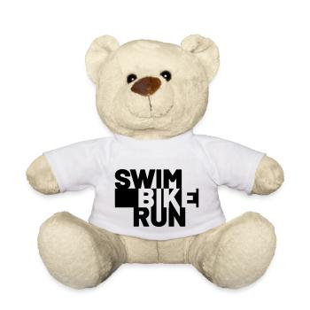 SWIM BIKE RUN - Teddy - Weiß - Vorne