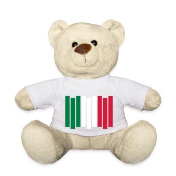 Rayures Italie - Nounours - blanc - Devant