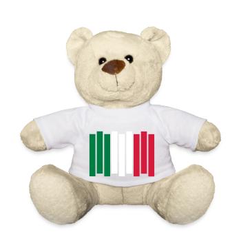 Rayures Italie - Nounours - blanc - Devant