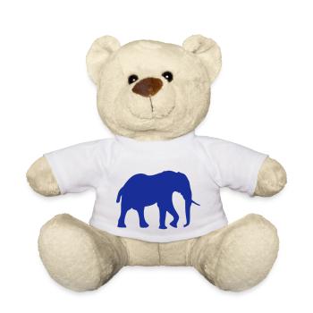 elefant 2 - Teddy - Weiß - Vorne