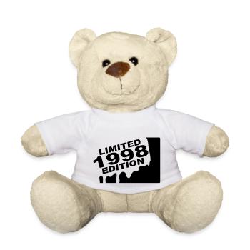 Jahr 1998 limited edition - Teddy - Weiß - Vorne