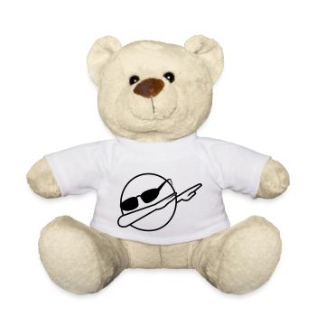 Dab Emoji - Teddy Bear - white - Front