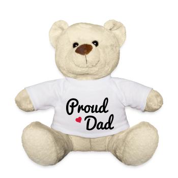 Proud Dad - Nounours - blanc - Devant