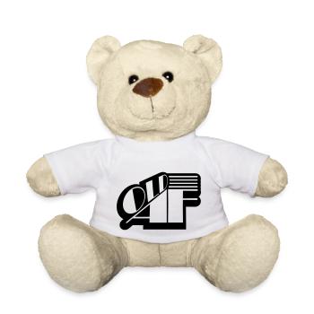 old AF Text Logo - Teddy - Weiß - Vorne