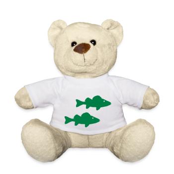 Pisces - Teddy Bear - white - Front