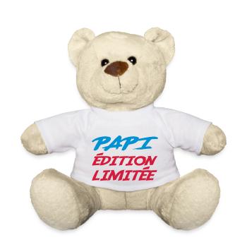 PAPI édition limitée - Nounours - blanc - Devant