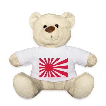 Japan Flag - Teddy - Weiß - Vorne