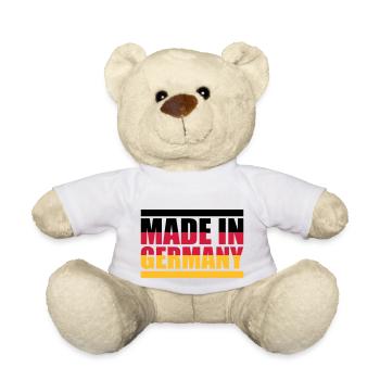 Fabriqué en Allemagne - Nounours - blanc - Devant