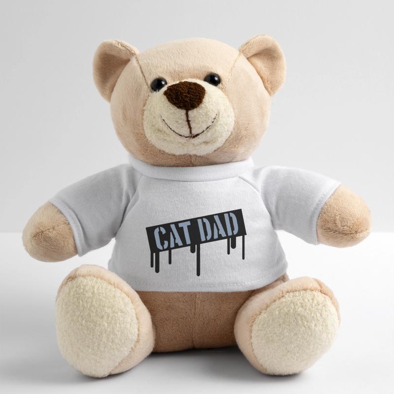 Stamp Cat Dad Logo Nounours