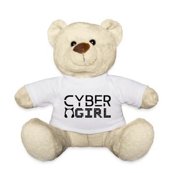 Cyber girl - Nounours - blanc - Devant