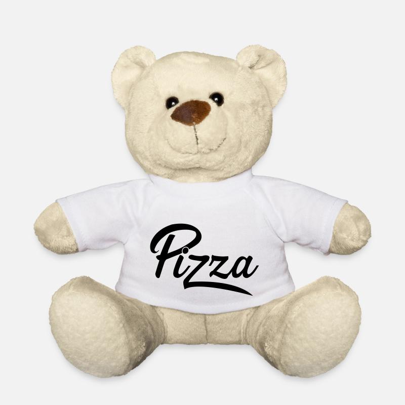 Pizza - Nounours - blanc