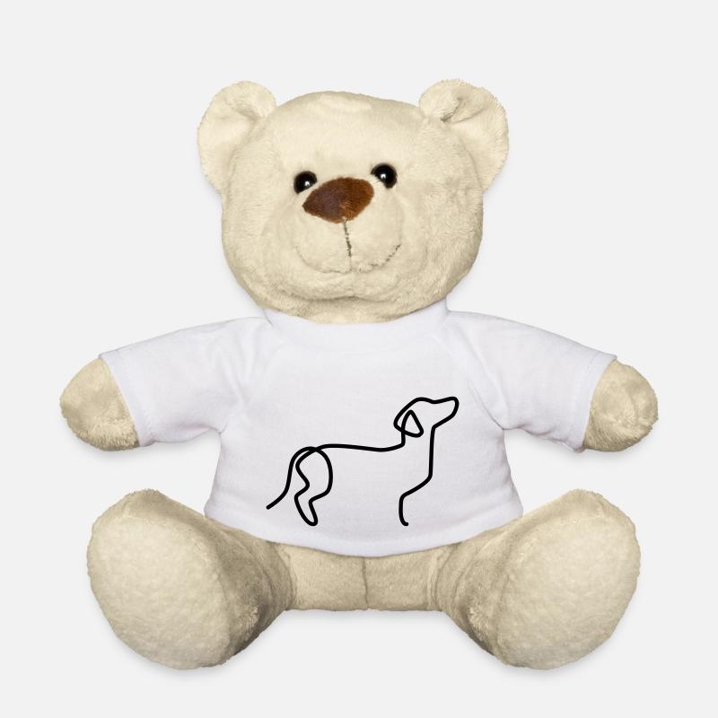 Dackel - Teddy - Weiß