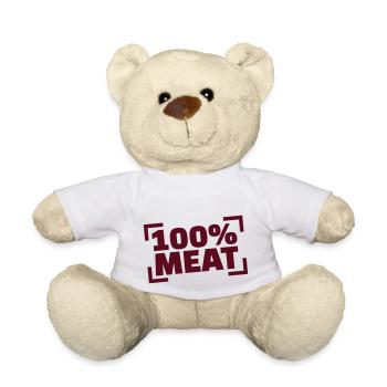 Fleisch - Teddy - Weiß - Vorne