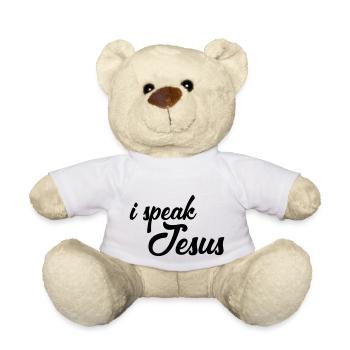 i speak jesus - Teddy - Weiß - Vorne