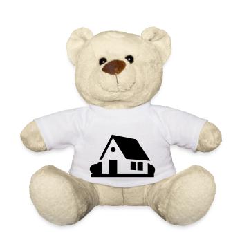 Haus - Teddy - Weiß - Vorne