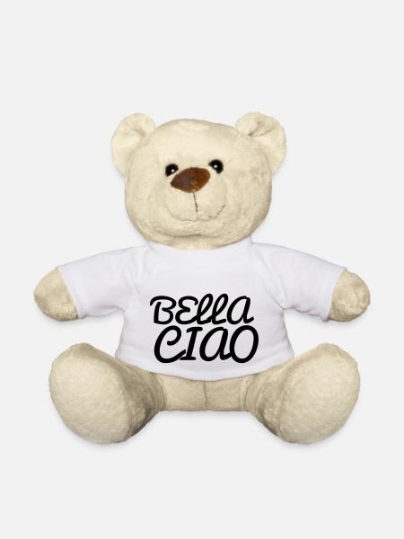bella ciao - Teddy - Weiß