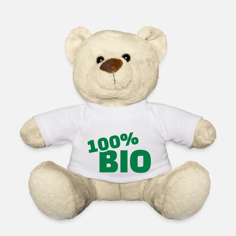 100% Bio - Teddy - Weiß