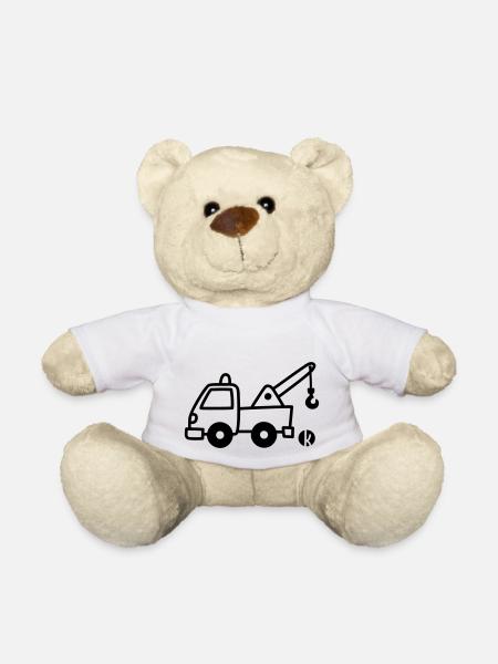 Abschlepper - Teddy - Weiß